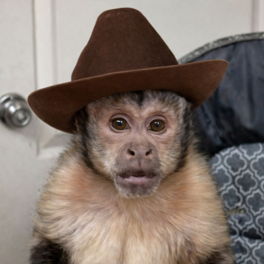 Changuito con sombrero vaquero